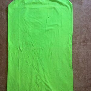 Nikibiki Women One Size Neon Lime Green Fitted‎ Thin Strap Spaghetti Top (T)